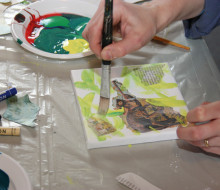 Kunst leicht gemacht: Collagen