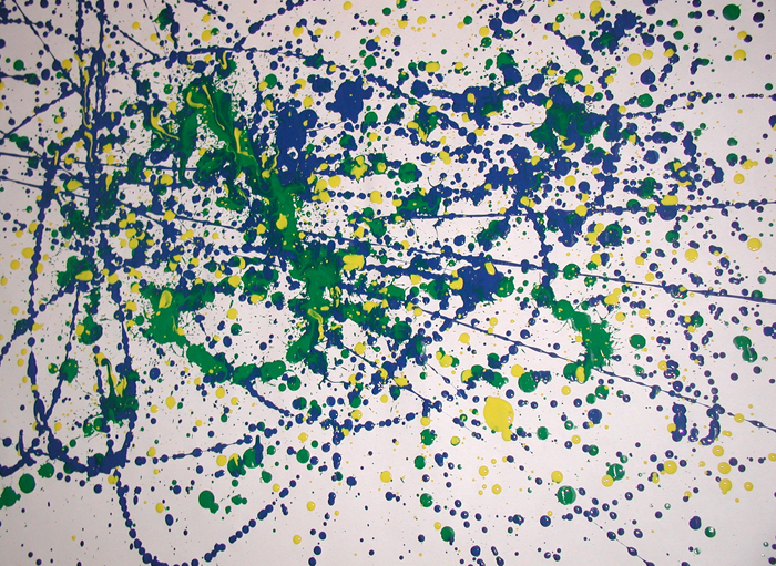 Actionpainting für Erwachsene