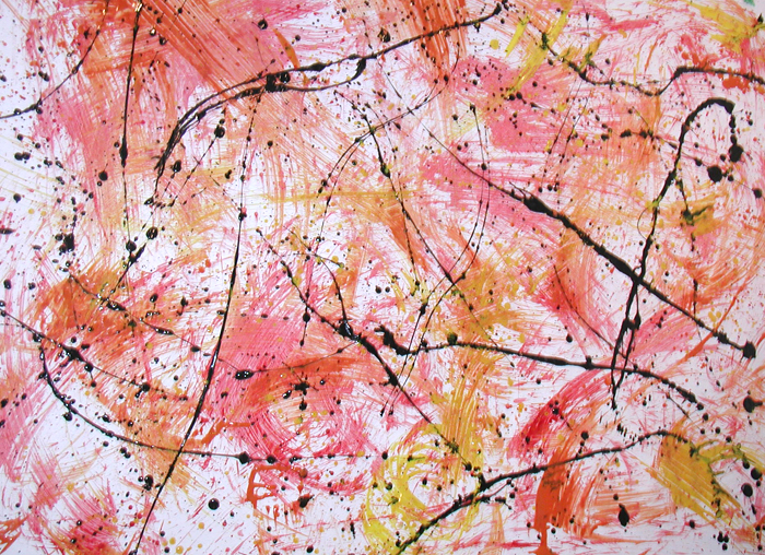 Actionpainting für Erwachsene